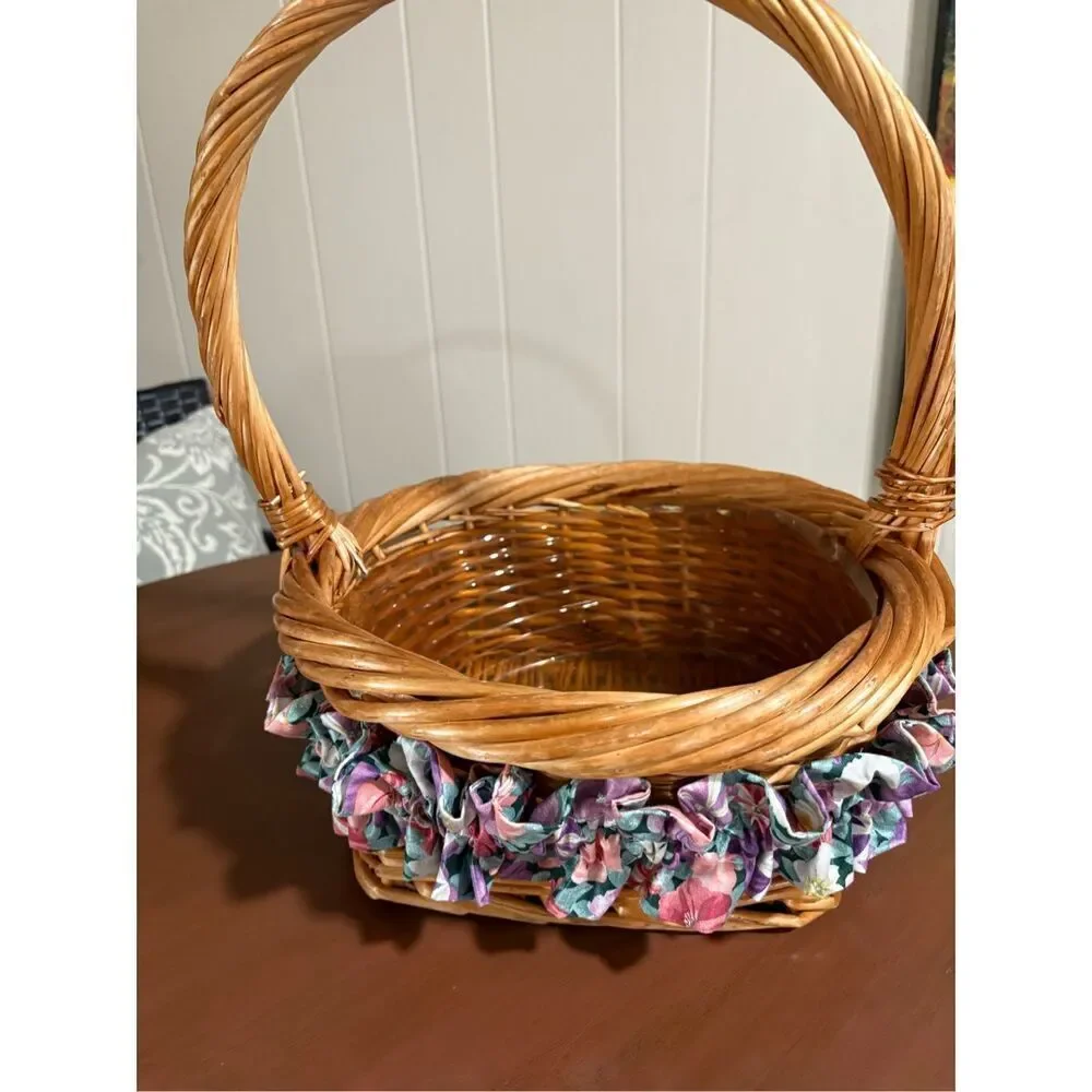 Longaberger Ruffle, Basket, Large